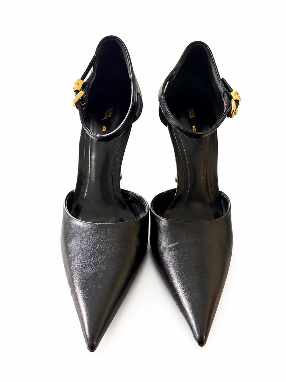 Zara Black Pointed Toe Pumps Size 40